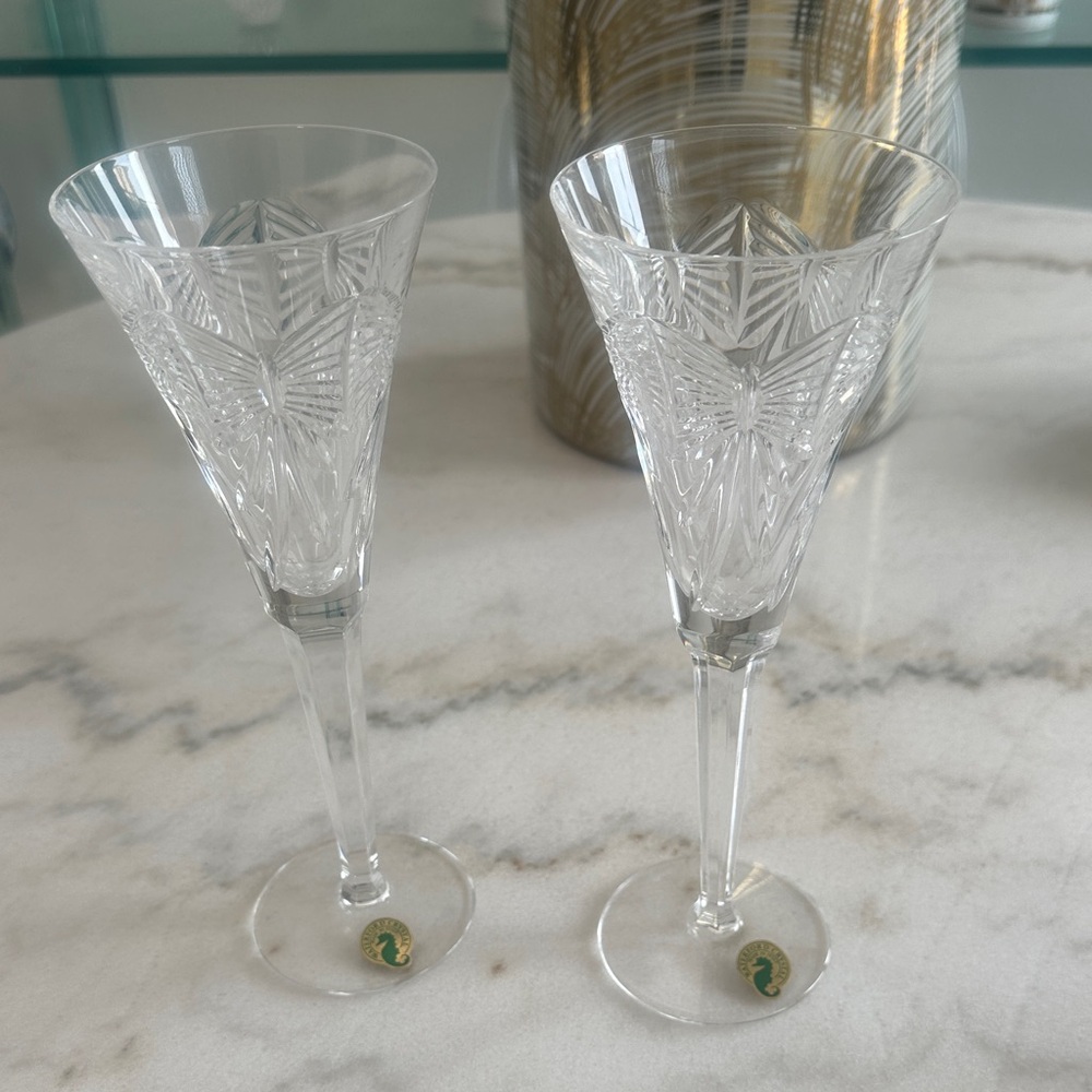 Waterford Crystal Toasting Flutes (Set of 2)